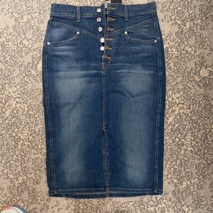New Veronica Beard denim skirt